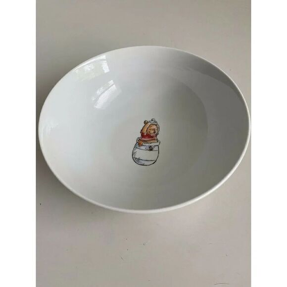 Disney Winnie the Pooh & Friends Daisy Chain  9” Ceramic Serving Bowl Spring NEW - Picture 3 of 10